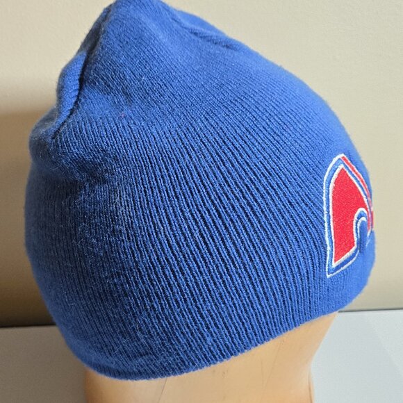 🏒 Tuque Vintage des Nordiques de Québec – Logo Brodé 🔥 - Picture 2 of 2